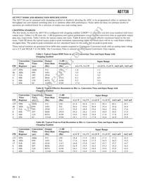 AD7738BRUZ-REEL Datasheet Page 9