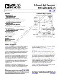 AD7739BRU-REEL Datasheet Cover