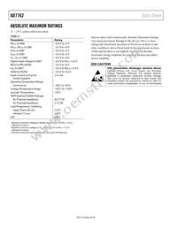 AD7762BSVZ-REEL Datasheet Page 6