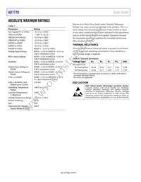 AD7770ACPZ-RL Datasheet Page 14