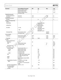 AD7779ACPZ-RL Datasheet Page 7