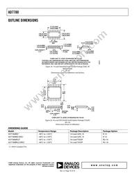 AD7780BRZ-REEL Datasheet Page 16