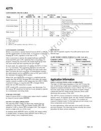 AD779KNZ Datasheet Page 8