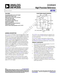 AD780BR-REEL7 Datasheet Cover