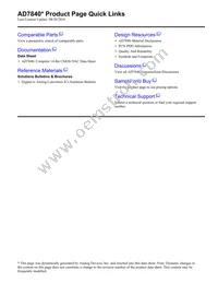 AD7840KP-REEL Datasheet Page 2