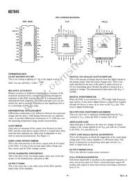 AD7845KNZ Datasheet Page 4