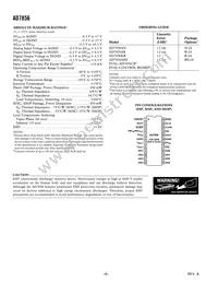 AD7856KR-REEL Datasheet Page 6