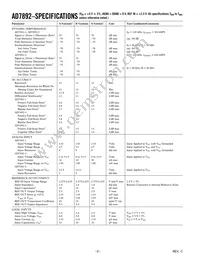 AD7892BR-3REEL Datasheet Page 2