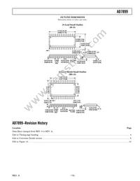 AD7899ARZ-2REEL Datasheet Page 15