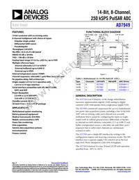 AD7949BCPZ Datasheet Cover