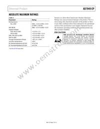AD7949SCPZ-EP-R2 Datasheet Page 7