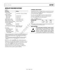 AD7981HRMZ Datasheet Page 7