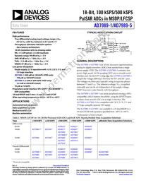 AD7989-5BRMZ-RL7 Datasheet Cover