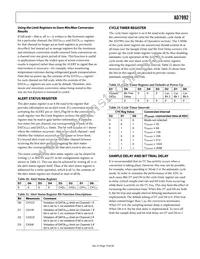 AD7992BRMZ-1-R2 Datasheet Page 19