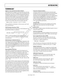 AD7993BRU-1REEL Datasheet Page 11