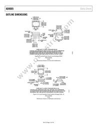 AD8005ARTZ-R2 Datasheet Page 12