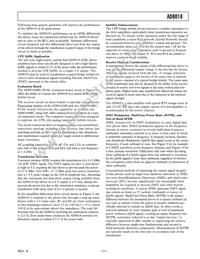 AD8018ARUZ-REEL Datasheet Page 11