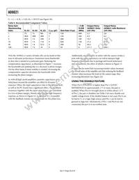 AD8021ARM-REEL7 Datasheet Page 20