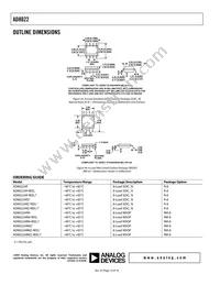 AD8022AR Datasheet Page 16