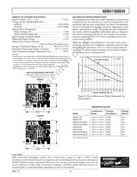 AD8048ANZ Datasheet Page 3
