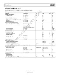 AD8067ART-REEL7 Datasheet Page 3