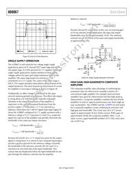 AD8067ART-REEL7 Datasheet Page 20