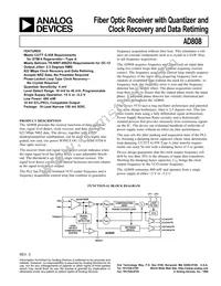 AD808-622BRZRL7 Datasheet Cover