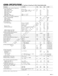 AD808-622BRZRL7 Datasheet Page 2