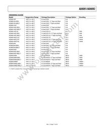 AD8091ARTZ-R2 Datasheet Page 17