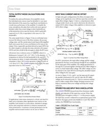 AD8099ACPZ-R2 Datasheet Page 21