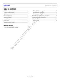 AD810TRZ-EP-RL Datasheet Page 2