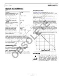 AD8118ABPZ Datasheet Page 7