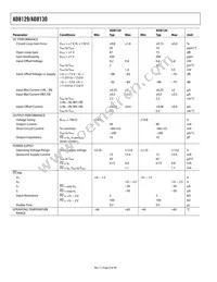 AD8129ARMZ-REEL Datasheet Page 8