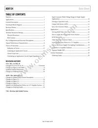 AD8134ACPZ-R2 Datasheet Page 2