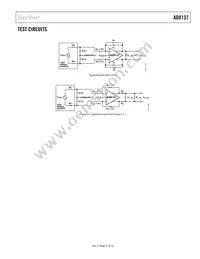 AD8137YCPZ-R2 Datasheet Page 21
