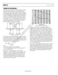 AD8137YCPZ-R2 Datasheet Page 22