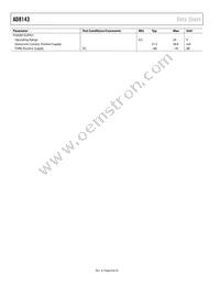 AD8143ACPZ-R2 Datasheet Page 8