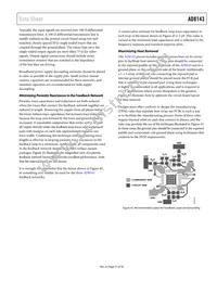 AD8143ACPZ-R2 Datasheet Page 21