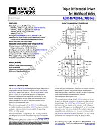 AD8148ACPZ-RL Datasheet Cover