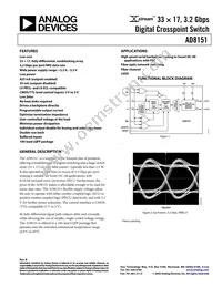 AD8151ASTZ Datasheet Cover