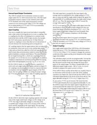 AD8152JBPZ Datasheet Page 21