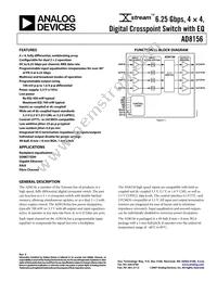 AD8156ABCZ Datasheet Cover