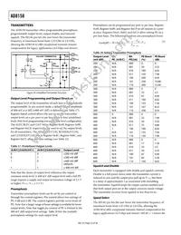 AD8158ACPZ Datasheet Page 22