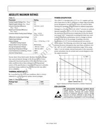 AD8177ABPZ Datasheet Page 7
