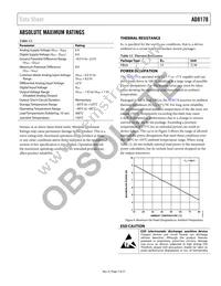 AD8178ABPZ Datasheet Page 7