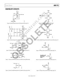 AD8178ABPZ Datasheet Page 19