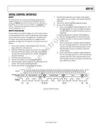 AD8192ACPZ Datasheet Page 15