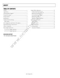 AD8207WBRZ-RL Datasheet Page 2