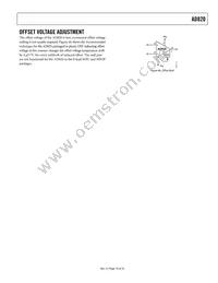 AD820BR-REEL Datasheet Page 19
