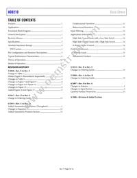 AD8210WYRZ-R7 Datasheet Page 2